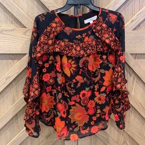 Loft Women’s Floral Blouse